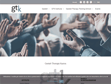 Tablet Screenshot of gestaltherapy.it